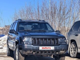 1998 Jeep Grand Cherokee I (ZJ) Рестайлинг, чёрный, 1050000 рублей, вид 1