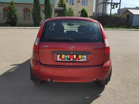 2011 Lada (ВАЗ) Kalina I, красный, 260000 рублей, вид 5