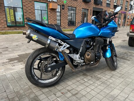 2006 Kawasaki Z 750, синий, 400000 рублей, вид 4