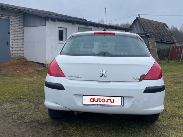 2010 Peugeot 308 I, белый, 250000 рублей - вид 2