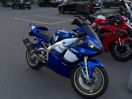 2001 Yamaha YZF-R1, синий, 470000 рублей, вид 5