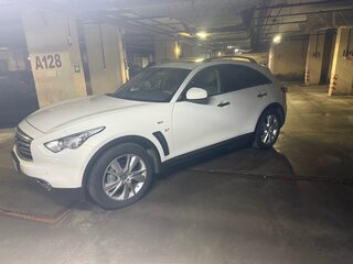 2017 Infiniti QX70, белый, 2950000 рублей, вид 3