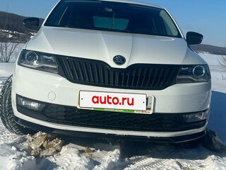 2019 Skoda Rapid I Рестайлинг, белый, 1760000 рублей, вид 3