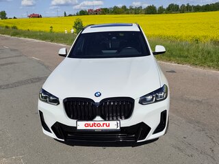 2022 BMW X3 30i xDrive III (G01) Рестайлинг, белый, 3550000 рублей, вид 2