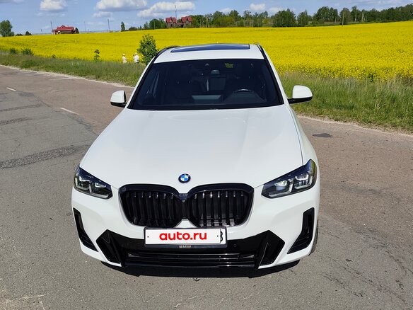 2022 BMW X3 30i xDrive III (G01) Рестайлинг, белый, 3550000 рублей - вид 1