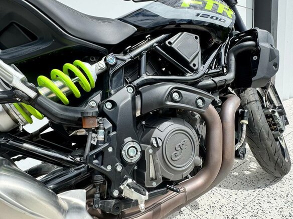 2022 Indian FTR 1200, чёрный, 988000 рублей - вид 8