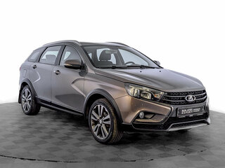 2020 Lada (ВАЗ) Vesta SW Cross I, серый, 1125000 рублей, вид 3
