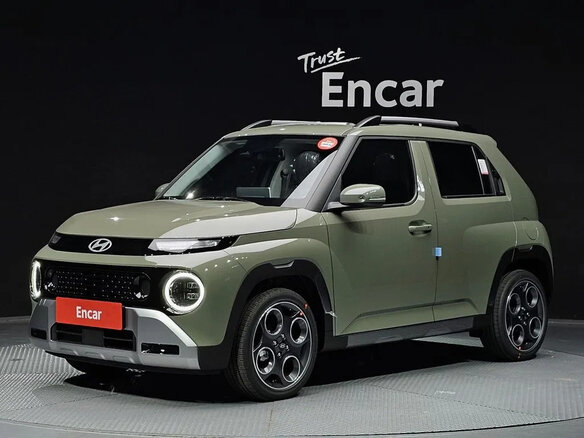 2026 Hyundai Casper I Рестайлинг, зелёный - вид 1