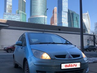 2002 Mitsubishi Colt VI (Z20/Z30), голубой, 280000 рублей, вид 1