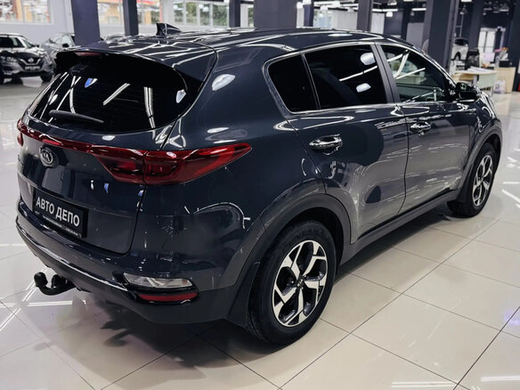 2019 Kia Sportage IV Рестайлинг, серый - вид 3