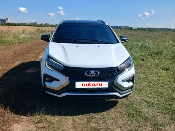 2024 Lada (ВАЗ) Vesta SW I Рестайлинг (NG), белый, 1500000 рублей - вид 1