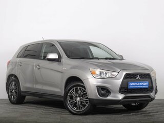 2013 Mitsubishi ASX I Рестайлинг, серебристый, 1099000 рублей, вид 1