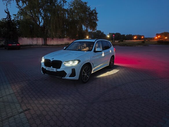 2022 BMW X3 30i xDrive III (G01) Рестайлинг, белый, 3550000 рублей - вид 5