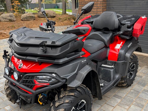 2023 CFMoto CFORCE 600 Advanced EPS, красный, 800000 рублей - вид 28