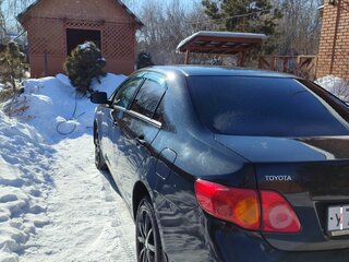2008 Toyota Corolla X (E140, E150), чёрный, 630000 рублей, вид 4