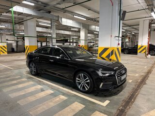 2020 Audi A6 40 TDI V (C8), чёрный, 3250000 рублей, вид 1