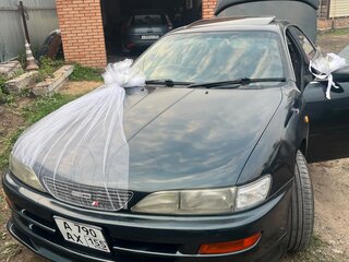 1996 Toyota Carina ED III (T200), зелёный, 500000 рублей, вид 3