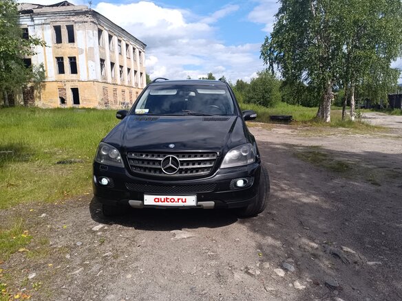 2007 Mercedes-Benz M-Класс 350 II (W164), чёрный, 850000 рублей - вид 1