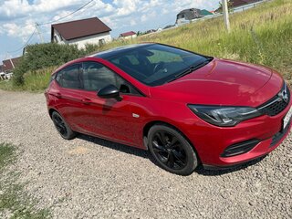 2020 Opel Astra K Рестайлинг, красный, 1450000 рублей, вид 3