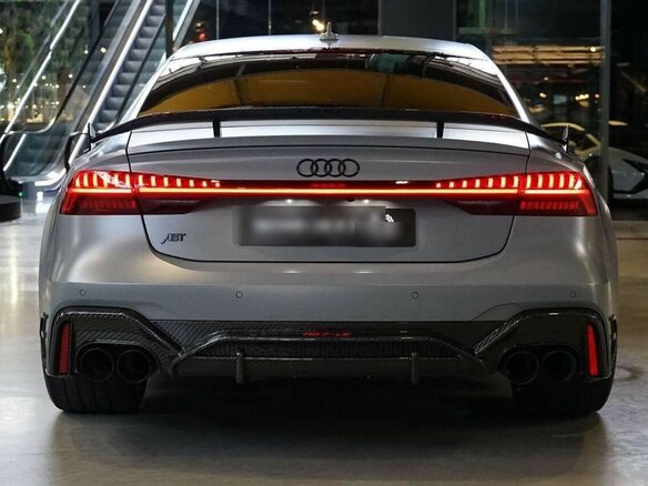 2023 Audi RS 7 performance II (4K), серый - вид 5