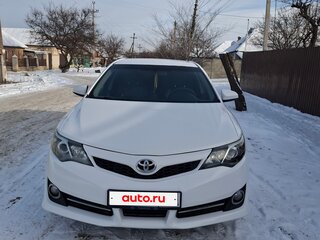 2012 Toyota Camry US Market VII (XV50), белый, 1488888 рублей, вид 3