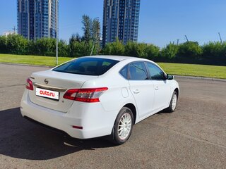 2014 Nissan Sentra VII (B17), белый, 900000 рублей, вид 4