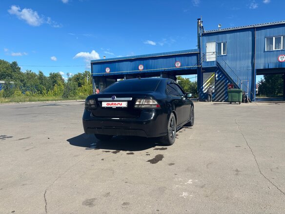 2008 Saab 9-3 II Рестайлинг, чёрный, 450000 рублей - вид 3