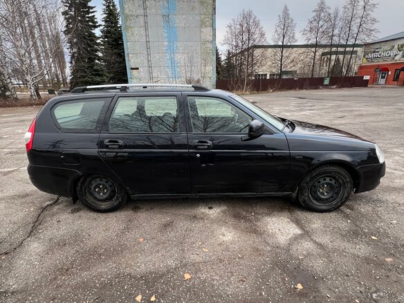 2009 Lada (ВАЗ) Priora I, чёрный, 345000 рублей - вид 5