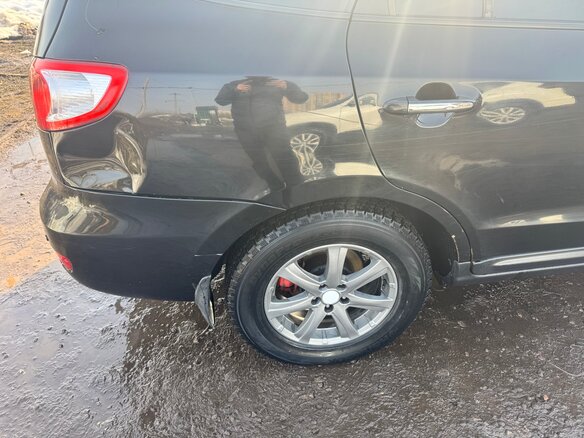 2006 Hyundai Santa Fe II, чёрный, 750000 рублей - вид 8