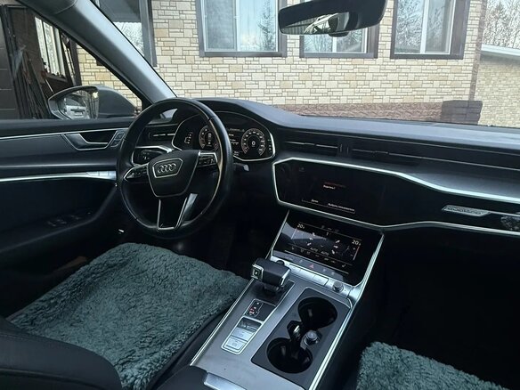 2022 Audi A6 45 TFSI V (C8), серый, 3700000 рублей - вид 7