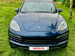 2011 Porsche Cayenne Diesel II (958), синий, 2250000 рублей, вид 3