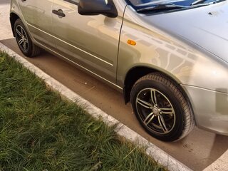 2013 Lada (ВАЗ) Kalina I, серый, 350000 рублей, вид 3
