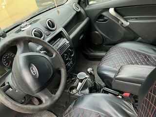 2013 Lada (ВАЗ) Granta I, бежевый, 380000 рублей, вид 4