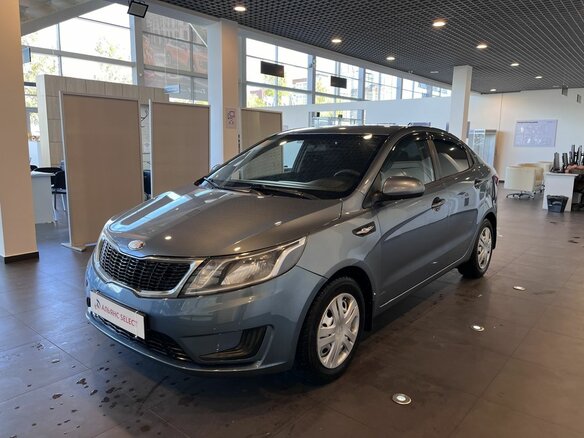 2013 Kia Rio III, голубой - вид 6