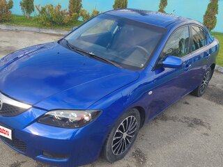 2007 Mazda 3 I (BK) Рестайлинг, синий, 490000 рублей, вид 1