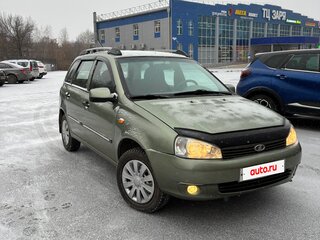 2011 Lada (ВАЗ) Kalina I, зелёный, 300000 рублей, вид 1