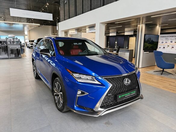 2017 Lexus RX 200t IV, синий