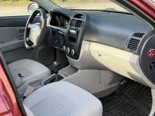 2008 Kia Cerato I Рестайлинг, красный, 395000 рублей, вид 5