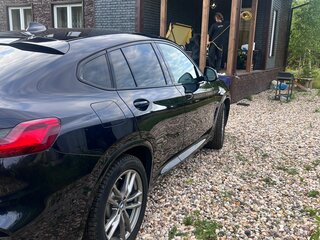 2021 BMW X4 20i II (G02), синий, 4340000 рублей, вид 4