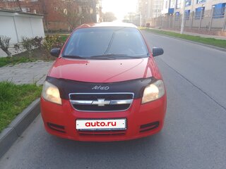2007 Chevrolet Aveo I, красный, 405000 рублей, вид 1