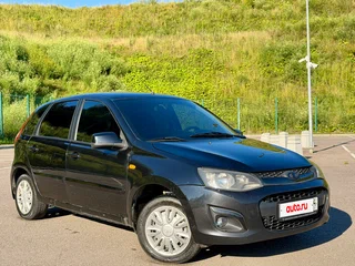 2013 Lada (ВАЗ) Kalina II, чёрный, 500000 рублей, вид 2