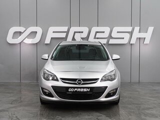 2013 Opel Astra J Рестайлинг, серебристый, 734000 рублей, вид 3