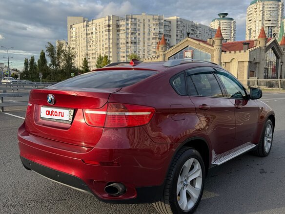 2008 BMW X6 30d I (E71), красный - вид 6