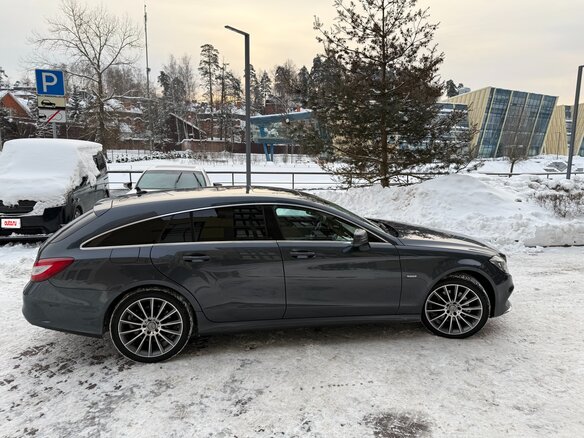 2014 Mercedes-Benz CLS 250 BlueTEC II (C218) Рестайлинг, серый - вид 6