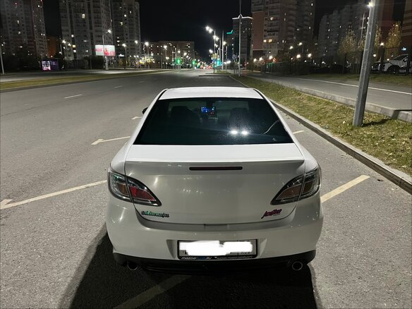 2008 Mazda 6 II (GH), белый, 810000 рублей - вид 7