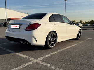 2017 Mercedes-Benz C-Класс 180 9G-TRONIC IV (W205), белый, 2300000 рублей, вид 4