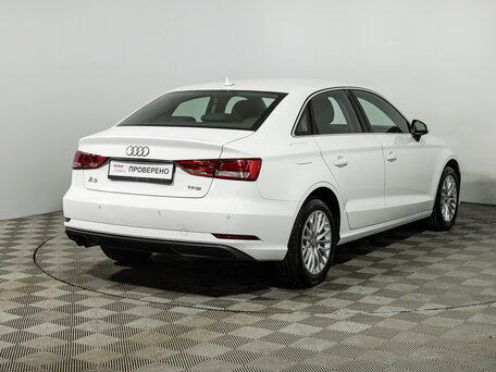 2018 Audi A3 III (8V) Рестайлинг, белый, 1999700 рублей, вид 5