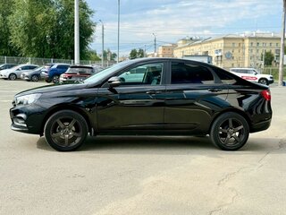 2021 Lada (ВАЗ) Vesta I, чёрный, 1000000 рублей, вид 4