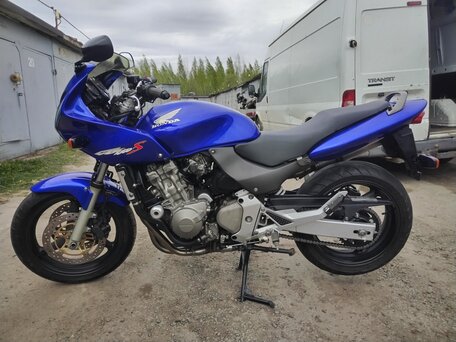 2004 Honda CB 600F Hornet, синий, 340000 рублей, вид 2