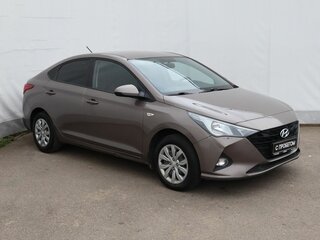 2022 Hyundai Solaris II Рестайлинг, серый, 1339000 рублей, вид 3